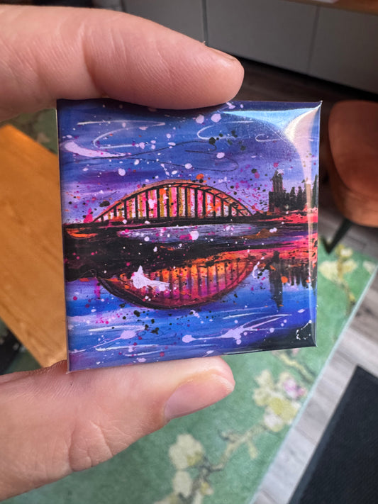 ‘Bridge of reflections’ Art Magnet