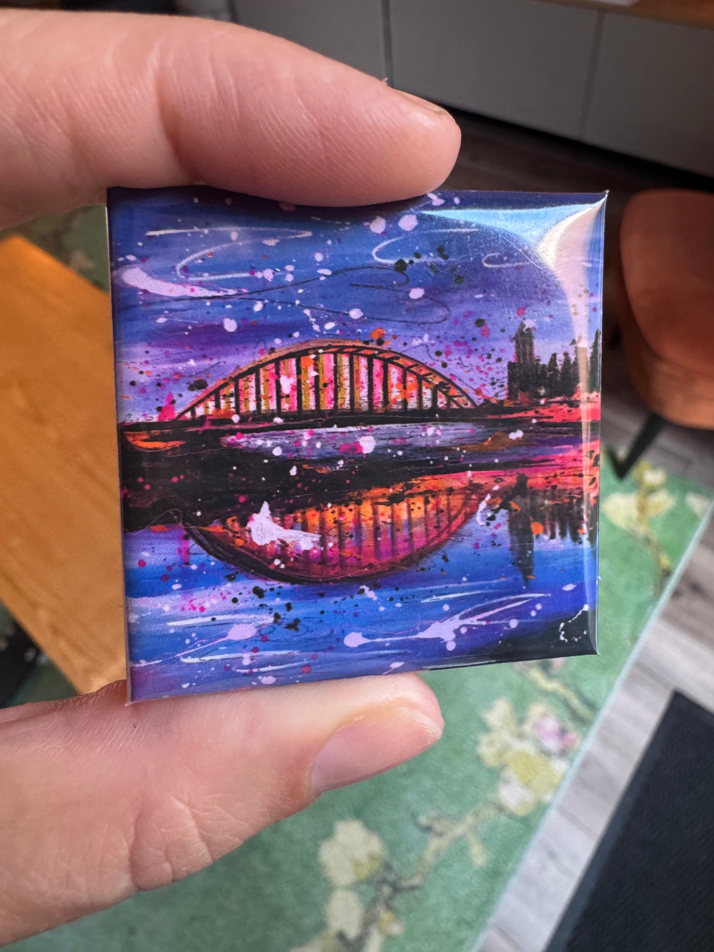 ‘Bridge of reflections’ Art Magnet