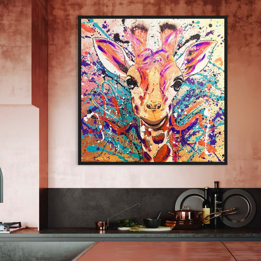 Give me color Giraffe