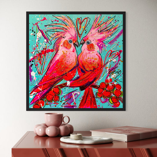 Pink Lovebirds