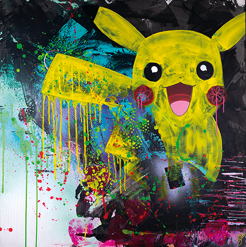 'Pika' 100 x 100 cm